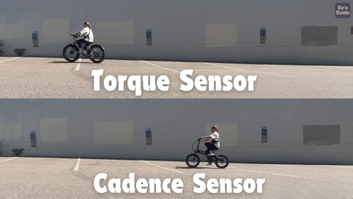 what's the difference between cadence sensor and torque sensor