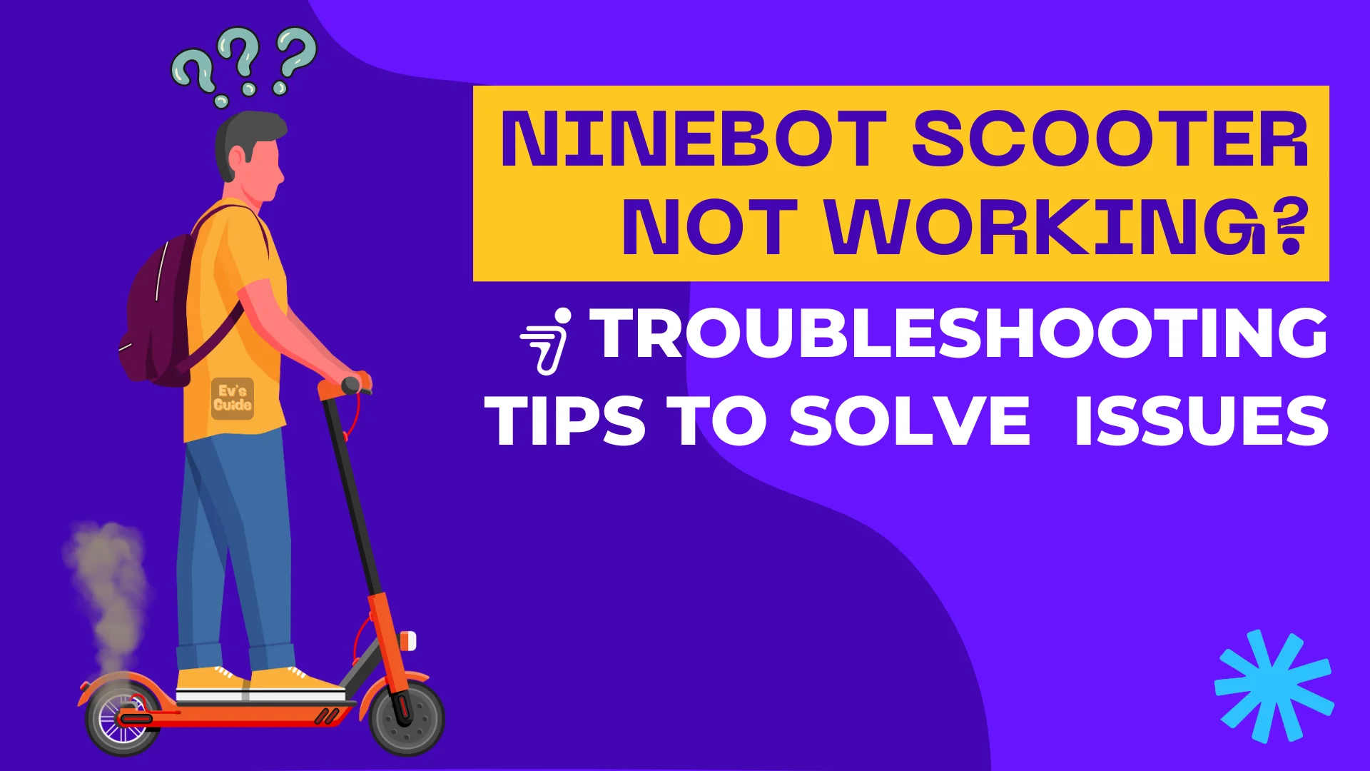 ninebot scooter not moving